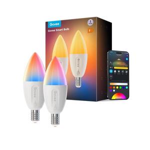 Govee SADA 2x LED RGBWW Stmívatelná žárovka E14/5W/230V 2700-6500K Wi-Fi - Govee obraz