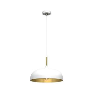 Brilagi Brilagi - Lustr na lanku ABRAHAM 1xE27/60W/230V pr. 35 cm bílá obraz
