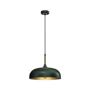 Brilagi Brilagi - Lustr na lanku ABRAHAM 1xE27/60W/230V pr. 35 cm zelená obraz