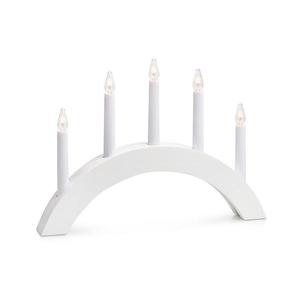 Markslöjd Markslöjd 704469 - Vánoční svícen ATLE 5xE10/3W/230V bílý obraz