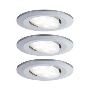 Paulmann Paulmann 99933 - SADA 3x LED/5, 2W IP65 Stm koupelnové podhledové svítidlo 230V obraz
