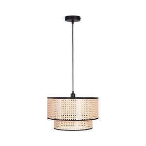 Lustr na lanku TAKARA 1xE27/20W/230V pr. 40 cm béžová obraz