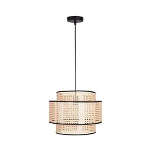 Lustr na lanku TAKARA 1xE27/20W/230V pr. 40 cm béžová obraz