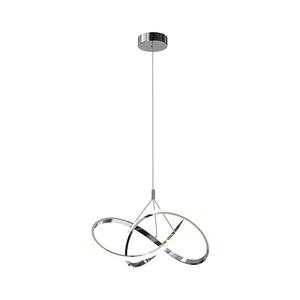 ONLI ONLI - LED Lustr na lanku LOOP LED/40W/230V 4000K lesklý chrom obraz