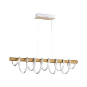 ONLI ONLI - LED Lustr na lanku NILO LED/70W/230V 4000K hnědá/bílá obraz