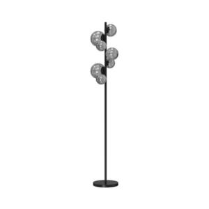 ONLI ONLI - Stojací lampa PALOMA 7xG9/10W/230V černá/kouřová obraz