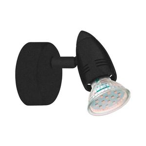 Eglo Eglo 780443 - LED Nástěnné bodové svítidlo SABADELL 1xGU10/2, 8W/230V 3000K černá obraz