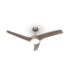 Klarstein Figo, titan, stropní ventilátor, 52 ", 55 W, stropní lampa, 2 x 42 W, dálkový ovladač obraz