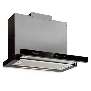 Klarstein Mariana Neo 60, digestoř, 60 cm, vestavná, 640 m³/h, LED, černá obraz