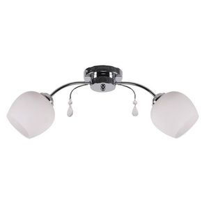 Stropní lampa Zachera 2x40W E27 bílá obraz