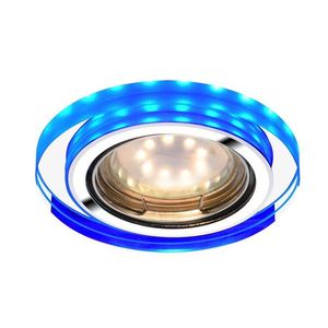 Kulaté LED stropní svítidlo, výklopné, modré, SSU-23 obraz