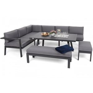 Zahradní sedací souprava 5 ks GH5623 šedá / taupe obraz