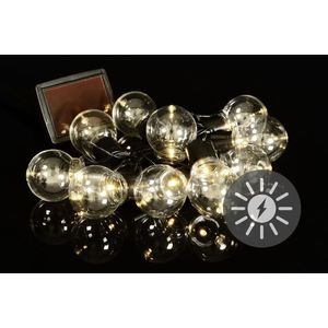 Nexos 55820 LED solární světelný řetěz s 10 žárovkami obraz