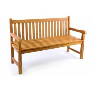Divero 34977 Zahradní lavice 3-místná masiv 150 cm obraz