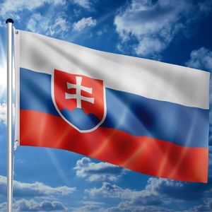 85188 FLAGMASTER® Vlajkový stožár vč. vlajky Slovensko, 650 cm obraz