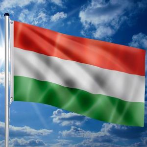 85187 FLAGMASTER® Vlajkový stožár vč. vlajky Maďarsko, 650 cm obraz