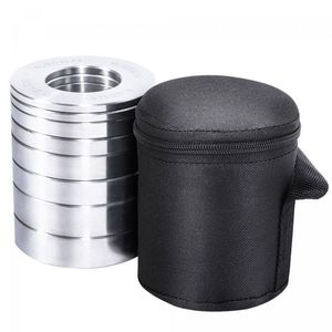 Gorilla Sports Sada zátěžových desek, 50/51 mm, chrom, 5 kg obraz