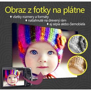 Obraz z fotografie - ČTVEREC - různé rozměry obraz