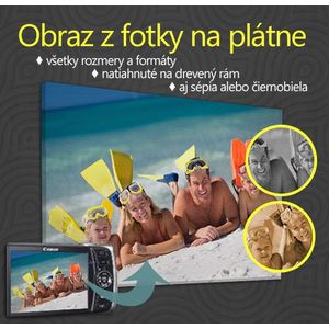 Obraz z fotografie - OBDÉLNÍK - různé rozměry obraz