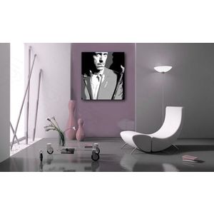 Ručně malovaný POP Art Dr. HOUSE 1 dílny 60x120cm obraz