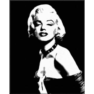 Ručně malovaný POP Art Marilyn MONROE 1 dílný 80x100cm obraz