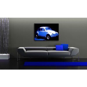 Ručně malovaný POP Art VW Beetle 1 dílný 100x70cm obraz