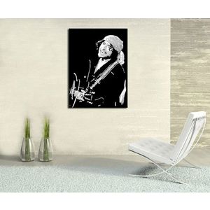 Ručně malovaný POP Art Bob Dylan 1 dílný 70x100cm obraz