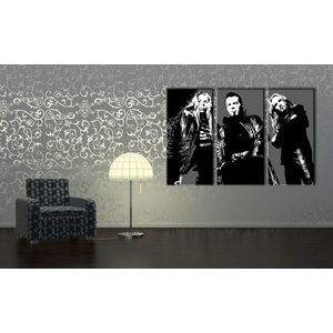 Ručně malovaný POP Art Apocalyptica 3 dílný 120x80cm obraz