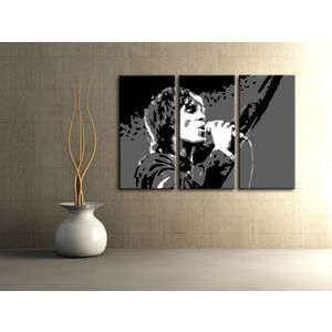 Ručně malovaný POP Art Ian Brown 3 dílný 120x80cm obraz