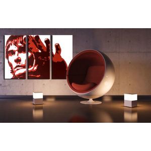 Ručně malovaný POP Art Ian Brown 3 dílný 120x80cm obraz