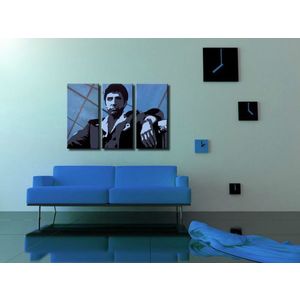 Ručně malovaný POP Art AL PACINO 3 dílný 120x80cm obraz