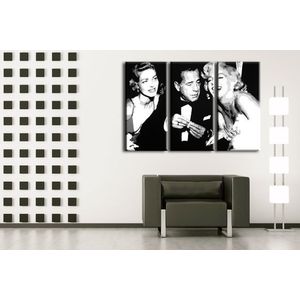 Ručně malovaný POP Art Bogard 3 dílný 120x80cm obraz