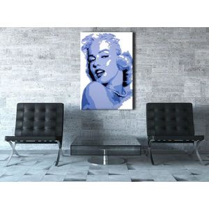 Ručně malovaný POP Art Marilyn Monroe 1 dílný 70x100cm obraz
