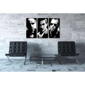 Ručně malovaný POP Art GODFATHER 3 dílný 120x80cm obraz