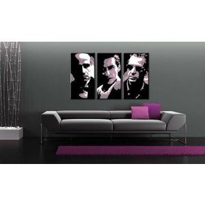 Ručně malovaný POP Art GODFATHER 3 dílný 120x80cm obraz