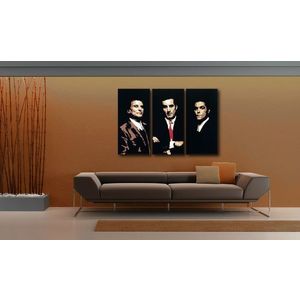 Ručně malovaný POP Art Goodfellas 3 dílný 120x80cm obraz