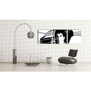 Ručně malovaný POP Art AL PACINO 3 dílný 150x50cm obraz