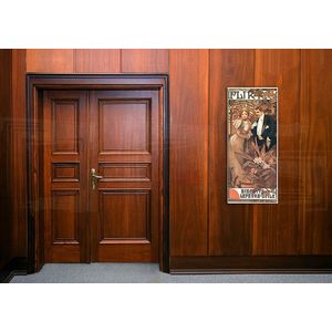 Obraz na plátně FLIRT – Alfons Mucha obraz