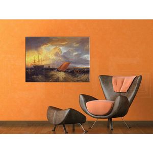 Obraz na plátně SHEERNESS VISTA DAL NORE – William Turner obraz