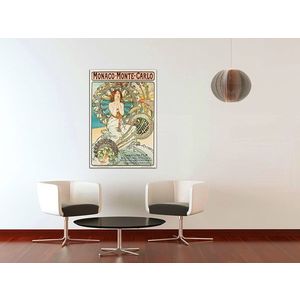 Obraz na plátně MONACO MONTE CARLO – Alfons Mucha obraz