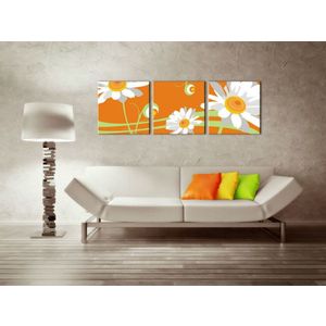 Ručně malovaný POP Art M-16 3 dílný 150x50cm obraz