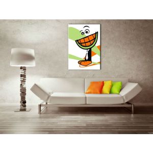 Ručně malovaný POP Art MELOUN 1 dílný 70x100cm obraz