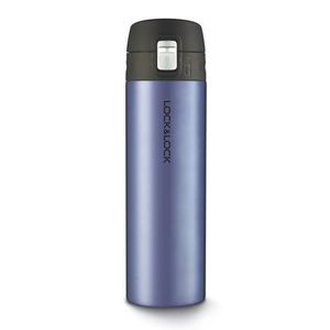 LOCKNLOCK Nerezová termoska LOCK One touch 500ml safírově zlatá obraz