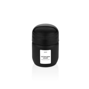Skleněná dóza na vatové tampóny QLUX 425ml obraz