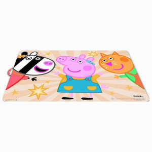 STOR Plastové prostírání Peppa Pig 43x28cm obraz