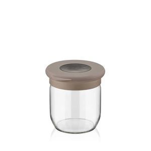 Skleněná dóza s víčkem QLUX 425ml MIX barev obraz