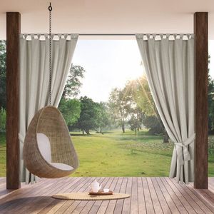 ArtFir Závěs na terasu GARDEN PU | béžová 155 x 260 cm obraz