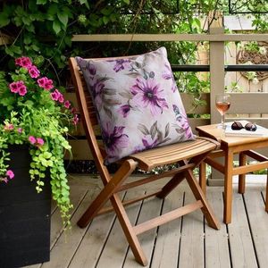 ArtFir Povlak na polštář GARDEN 29A | krémová/růžová 45 x 45 cm obraz