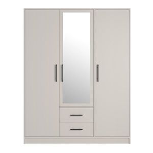 Meblar Šatní skříň SMART SRL2 se zrcadlem | cashmere obraz
