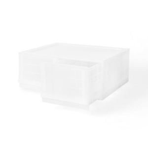 Modulární úložný box Wave twin Mist bez koleček 54, 6 x 43, 4 x 22 cm, široký - 2 šuplíky obraz